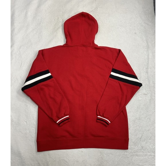 Vintage Lee Sport Ohio State Buckeyes Red Hoodie Sweatshirt Men’s Size Medium - Picture 8 of 8